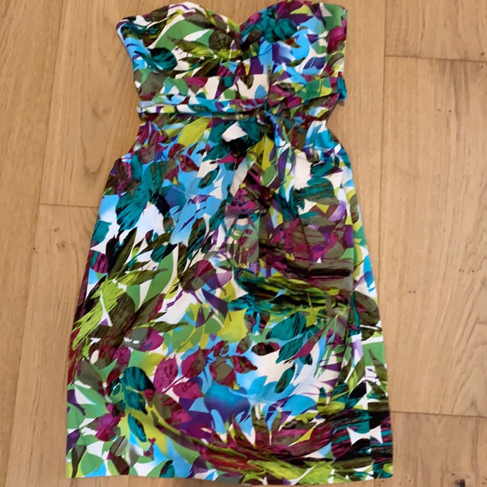 Suzy Chin strapless dress